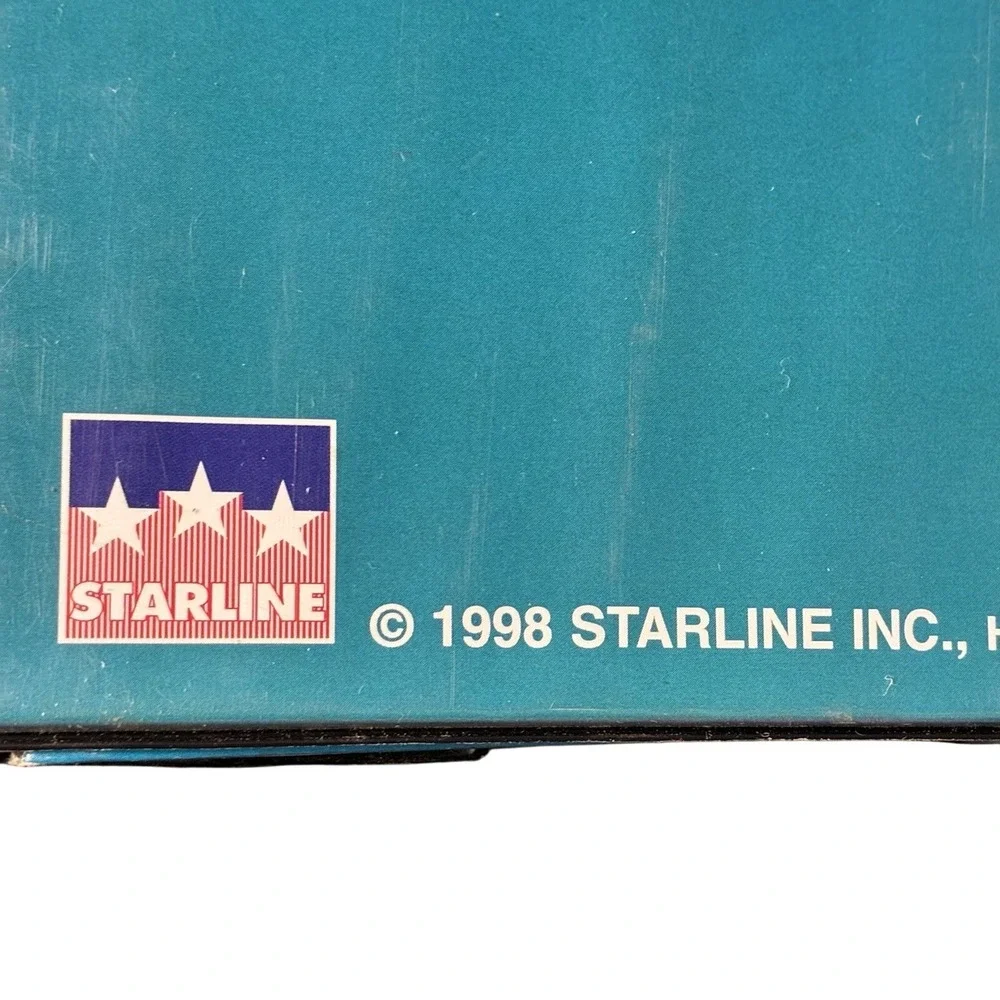 Grant Hill Starline 1998 Detroit Pistons‎ Binder Notebook 2 Folders NBA Vintage